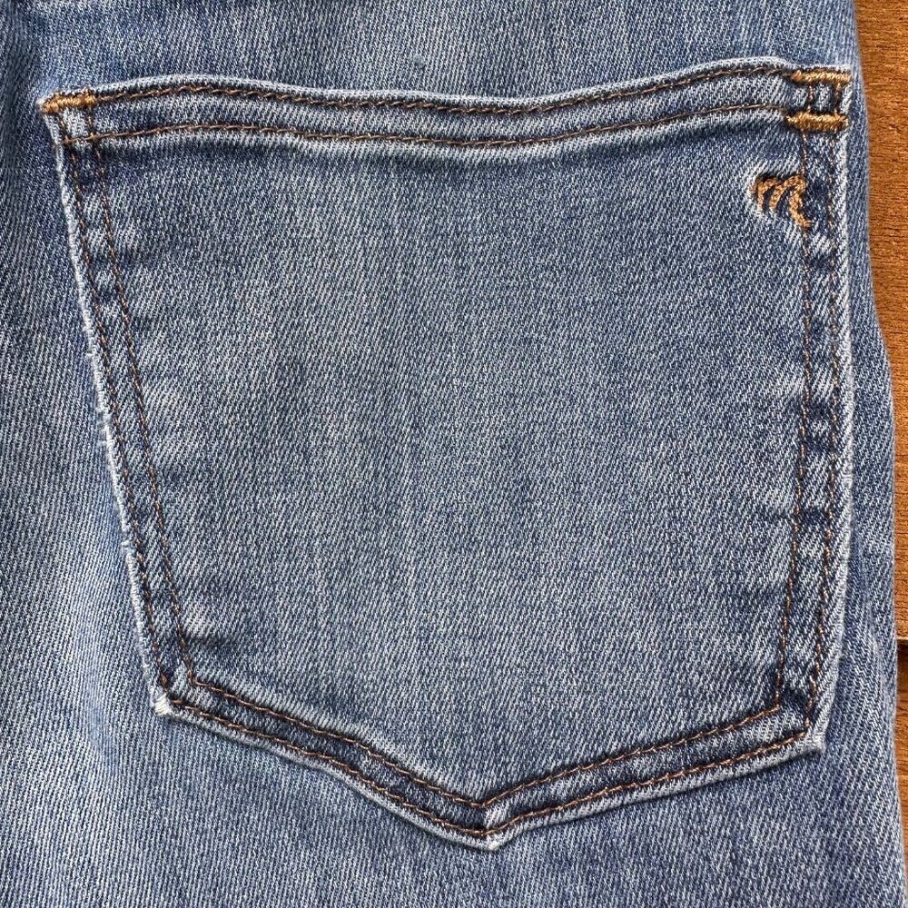 Madewell 10" High-Rise Skinny Ankle Crop Blue Jeans Size 27 - Picture 13 of 13